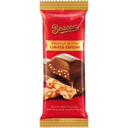 Beacon Chocolate Slabs Peanut Brittle 1 x 80G