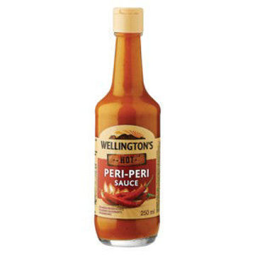 Wellingtons Sauce Peri Peri Hot 1 x 250Ml