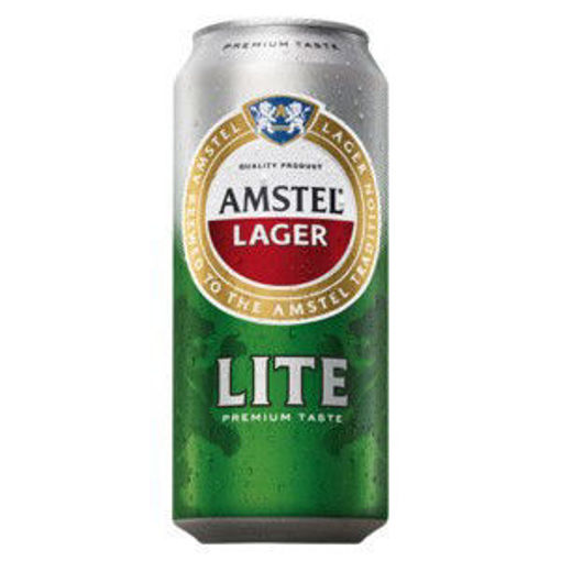 Amstel Beer Lager Lite Can 6 x 440Ml