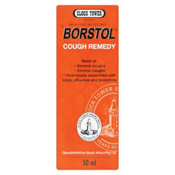 Borstol Cough Syrup Remedy Regular 1 x 50Ml