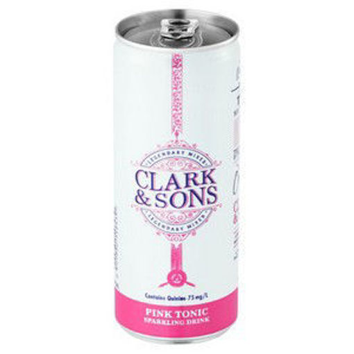 Clark & Sons CSD Can Pink Tonic 1 x 250Ml
