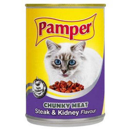 Pamper Friskies Chunky Steak & Kidn 1 x 400G
