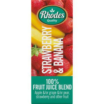Rhodes Juice 100% Cranberry 1 x 200Ml
