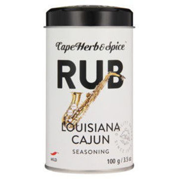 Cape Herb & Spice Spice Rub Tin Luisiana Gajun Rub 1 x 100Gr