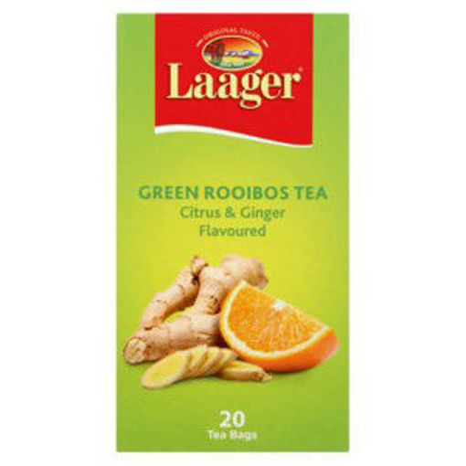 Laager Tea Bags Rooibos Env 2g Citrus&Ginger 1 x 20`s