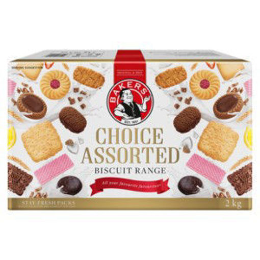 Bakers Bisc Choice Asst 1 x 2Kg