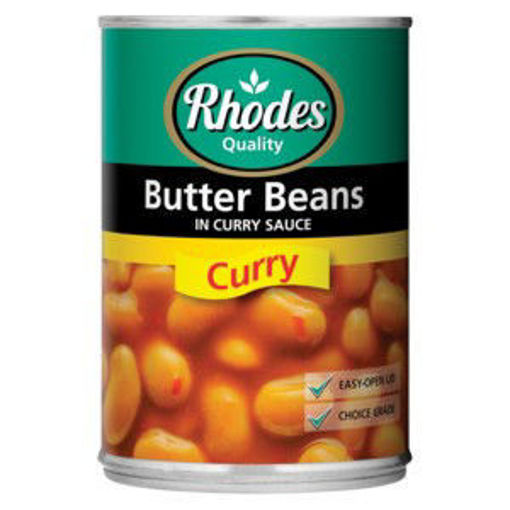 Rhodes Veg Butter Bean  Curry 1 x 410G