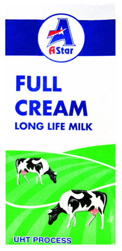 Picture of ASTAR Milk Long Life UHT Full Cream x 6