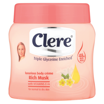 Picture of CLERE Body Cream Rich Musk 500Ml x 6