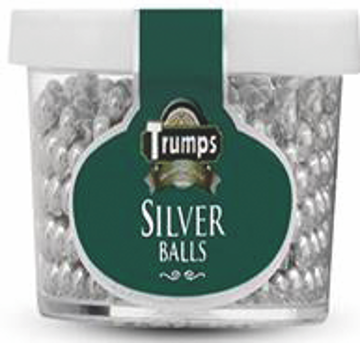 Picture of TRUMPS Deco Balls Silver 40G
