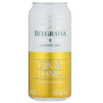 Belgravia RTD Gin& Tonic 24 x 440Ml