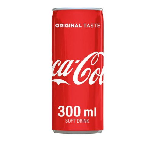 Picture of CSD COCA COLA Can Slim Reg 300Ml