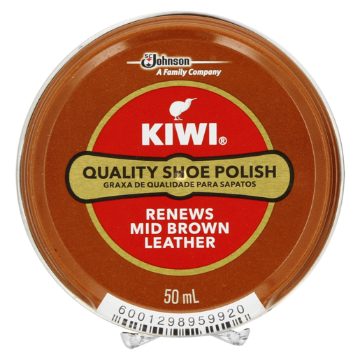 Picture of KIWI Shoe Polish Light Brown 50Ml