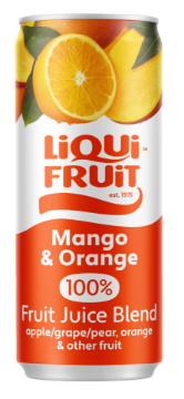 Picture of LIQUIFRUIT Juice Can Mango & Orange 300Ml