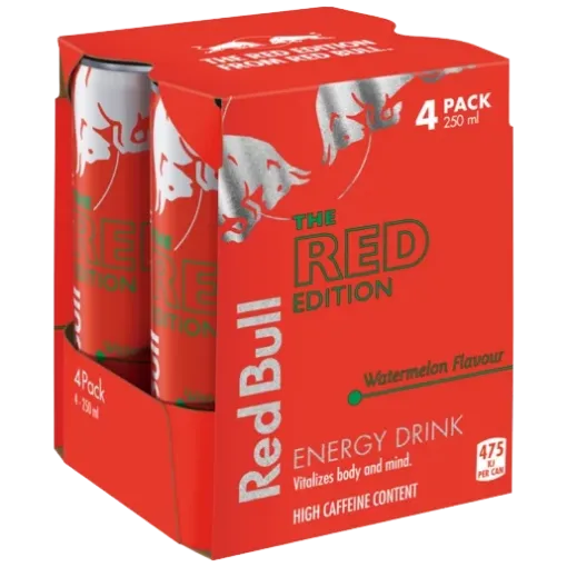 Picture of RED BULL Energy Drink Flav Watermelon 250Ml x 4