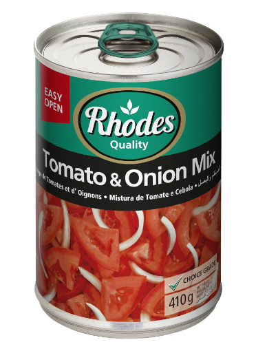 Picture of RHODES Veg Tomato & Onion Mix 410G x 12