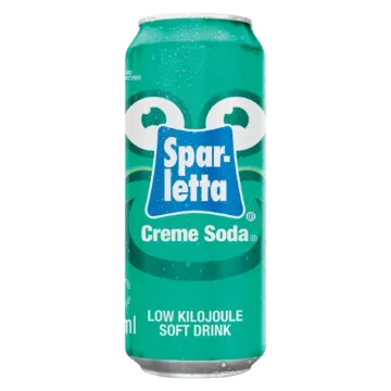 Picture of CSD SPARLETTA Can Slim Creme Soda 300Ml x 24