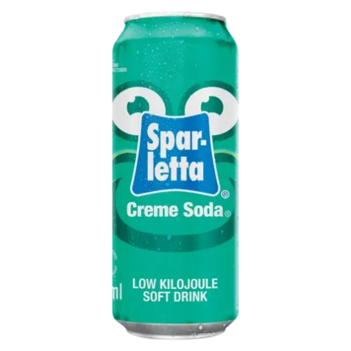 Picture of CSD SPARLETTA Can Slim Creme Soda 300Ml x 24