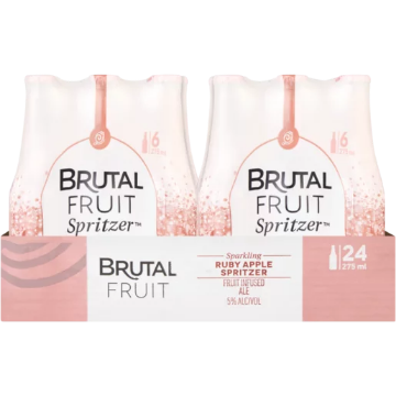 Picture of BRUTAL FRUIT Sparkling NRB Ruby Apple Spritzer 275Ml x 24
