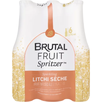 Picture of BRUTAL FRUIT Litchi NRB 275Ml x 6