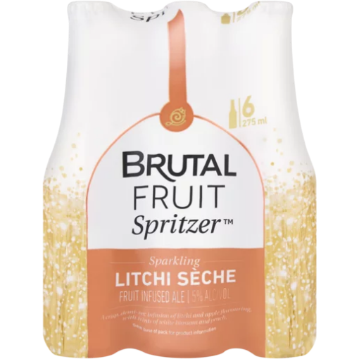 Picture of BRUTAL FRUIT Litchi NRB 275Ml x 6