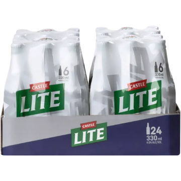 Picture of CASTLE LITE Beer Nrb 330Ml x 24