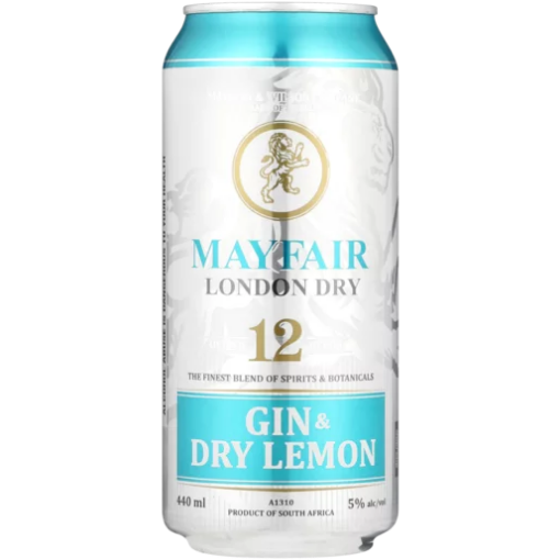 Picture of Mayfair Dry Lemon Gin 440Ml