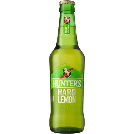 Picture of HUNTERS Cider Hard Lemon Nrb 330Ml